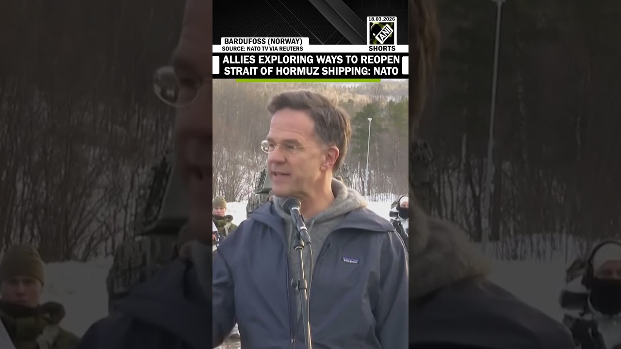 NATO working on plans to restore shipping through Strait of Hormuz, Mark Rutte says