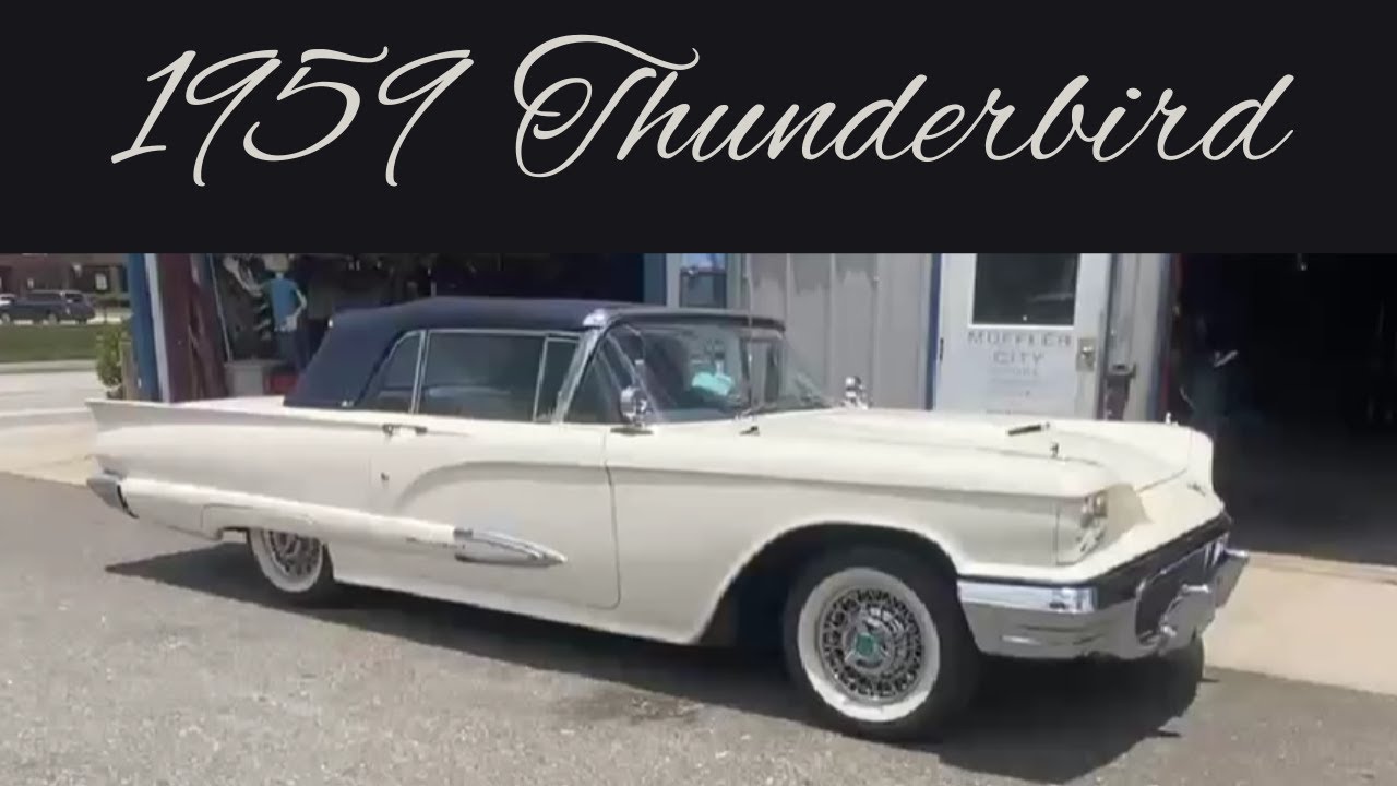 1959 Ford Thunderbird: Flowmaster FX mufflers