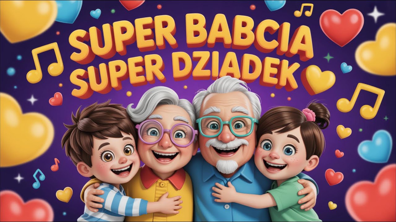 🎵 SUPERBOHATEROWIE - Nowoczesna piosenka na Dzień Babci i Dziadka!