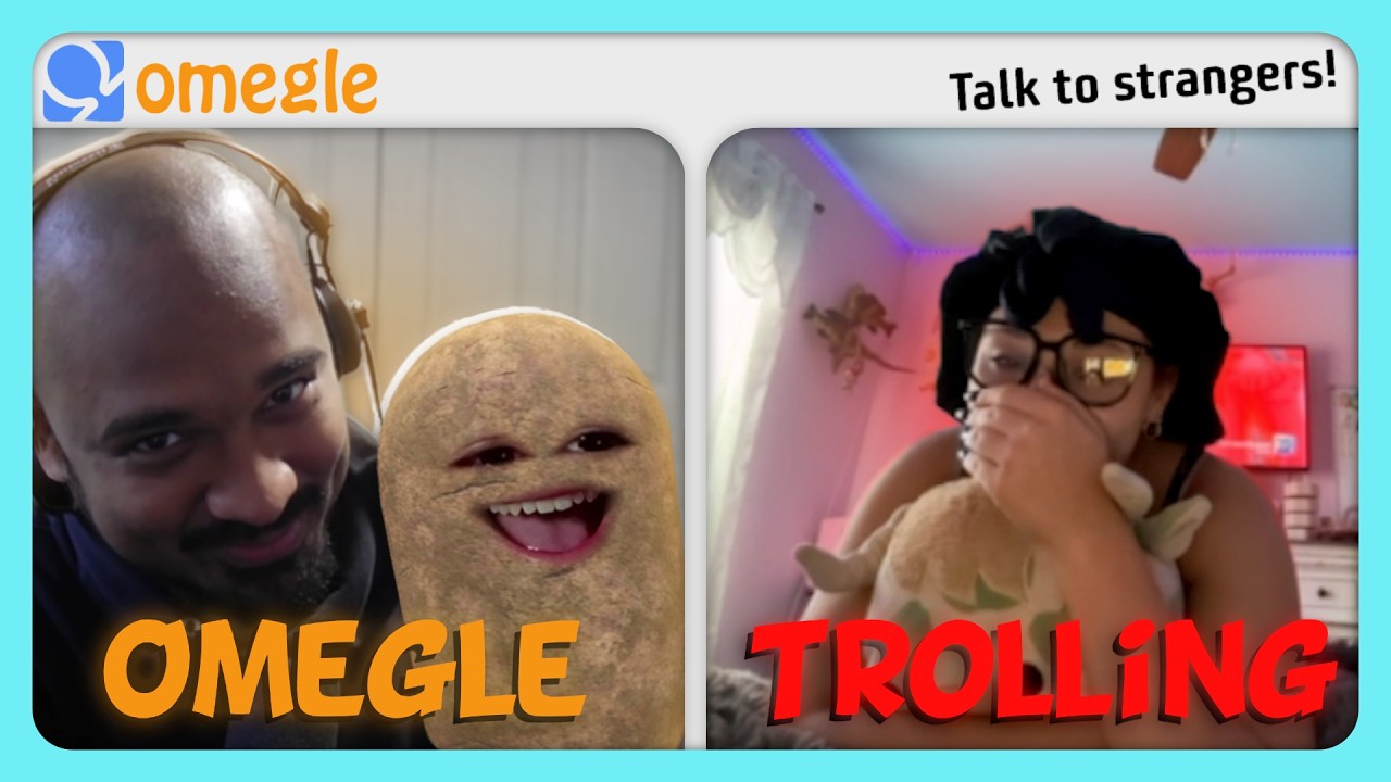 Potato & BaldHeadCam Troll Strangers On Omegle! - Potato Trolling Compilation 11