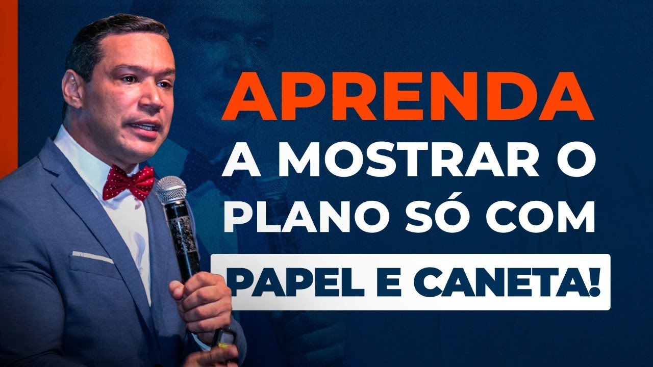 Live 77 - Apresenta&ccedil;&atilde;o Raiz - Aprenda a mostrar o plano s&oacute; com a caneta e papel | Marcio Angelo
