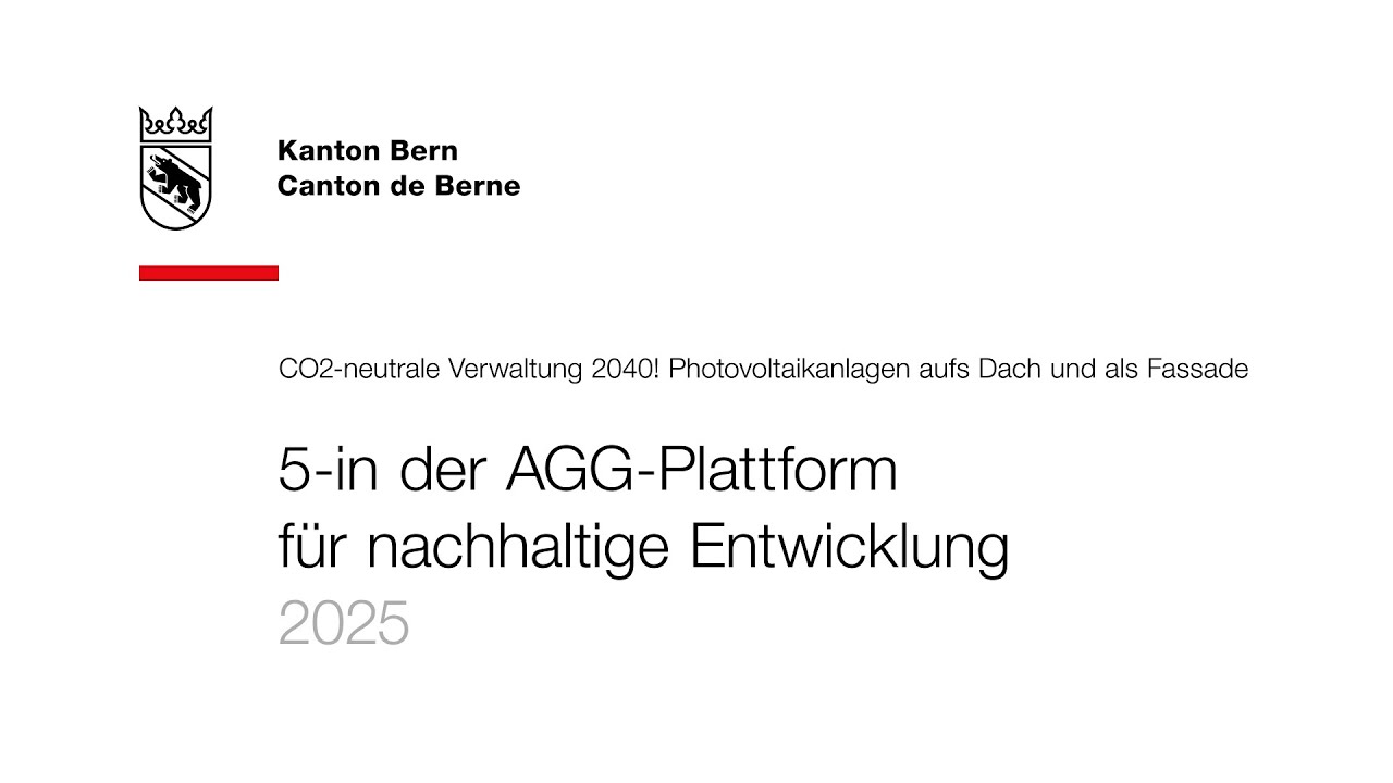 CO2-neutrale Verwaltung 2040! Photovoltaikanlagen aufs Dach und als Fassade