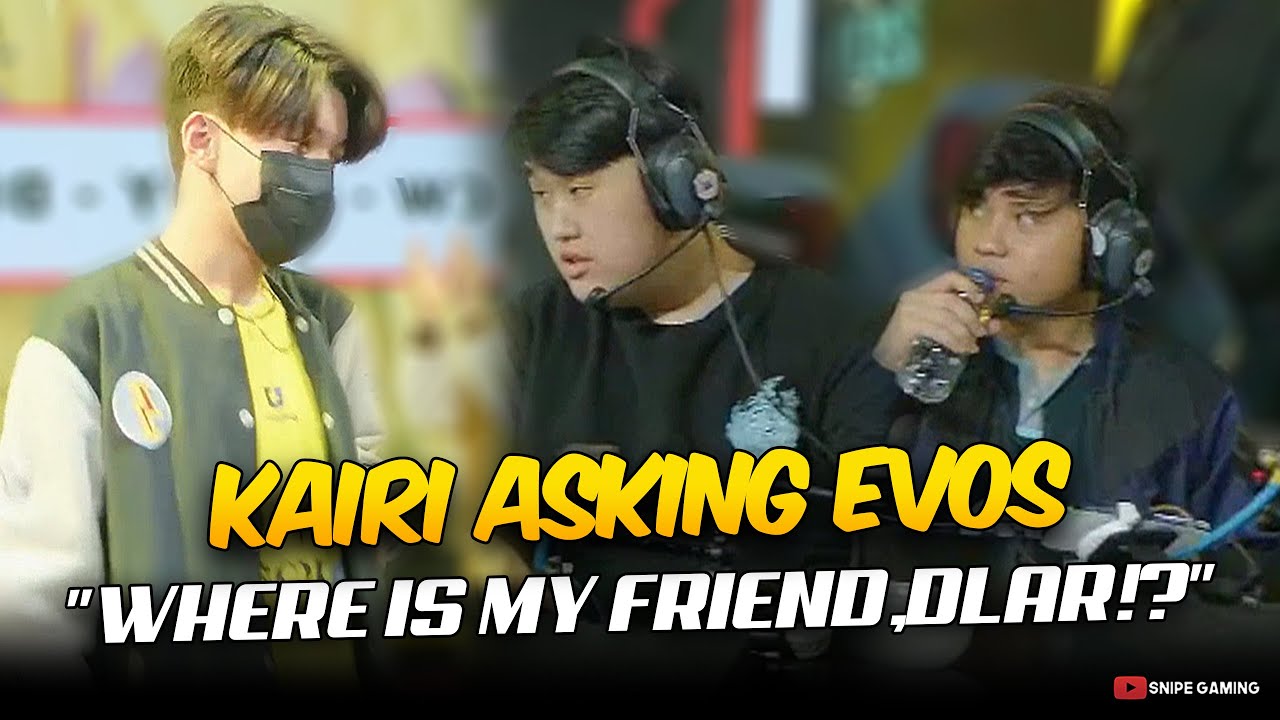 KAIRI ASKING EVOS LEGENDS 