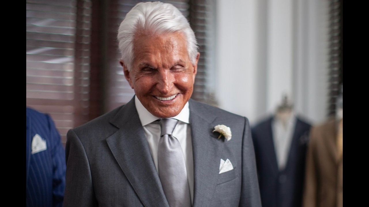 George Hamilton on Paolo Martorano Bespoke