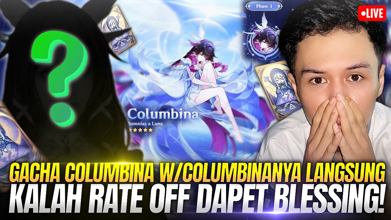 🔴GA 40 BLESSING!  GACHA COLUMBINA CONS 6 & AKUN SUBSCRIBER KALAH RATE OFF DAPET WELKIN! MEPPOSTOREID