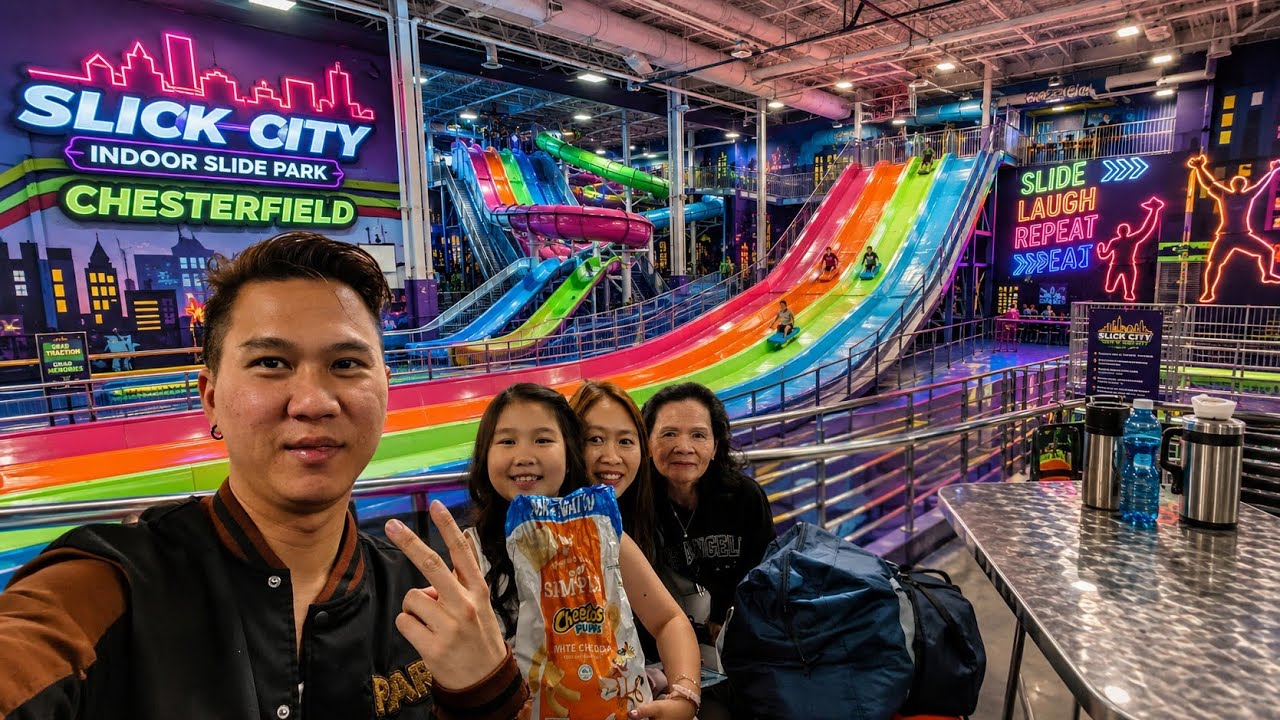 Slick City Action Park ( play all slides)