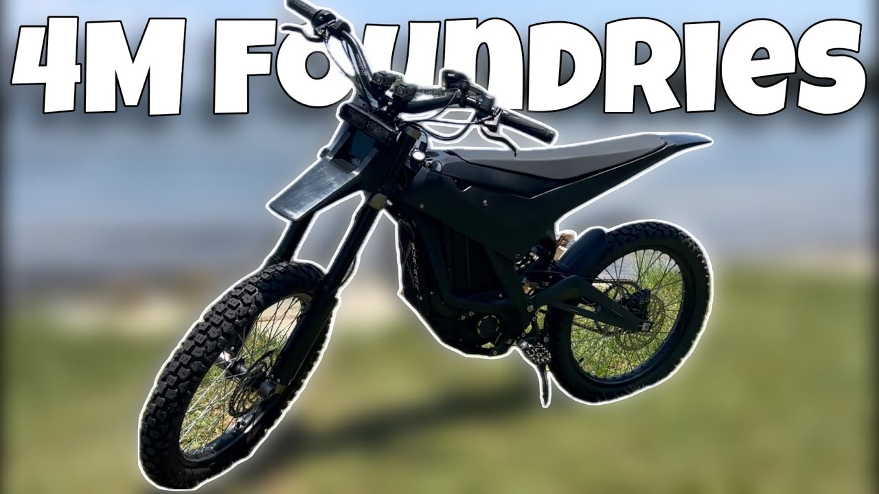 SURRON X 4M Foundry Plastics Kit  #surron #surronx #ebike