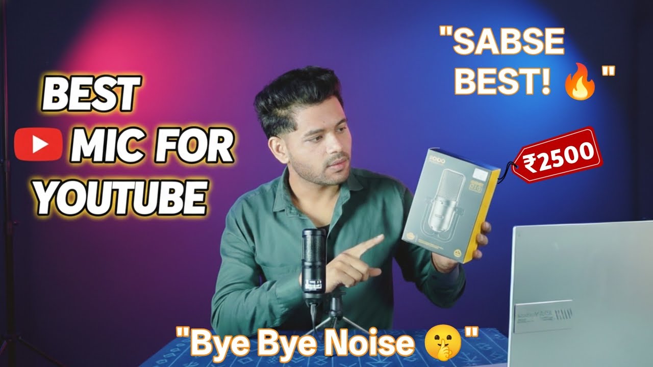 YouTube Shuru Karna Hai? Ye hai Best Mic! - Maono AU-PM461TR Review & Audio Test