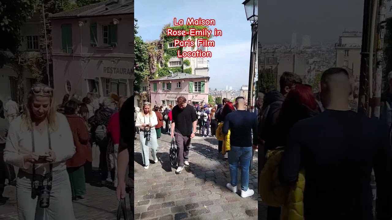 La Maison Rose-Emily in Paris Film Location