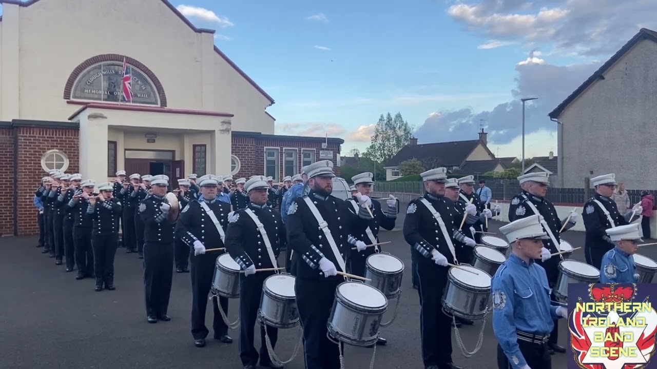 Flutes & Drums, Donaghadee At Crown Defenders Flute Band Cloughmills Annual Band Parade