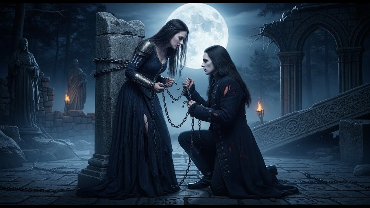 Vrăjitoarea Înlănțuită Sub Lună — A Găsit Libertatea În Brațele Vampirului Căzut