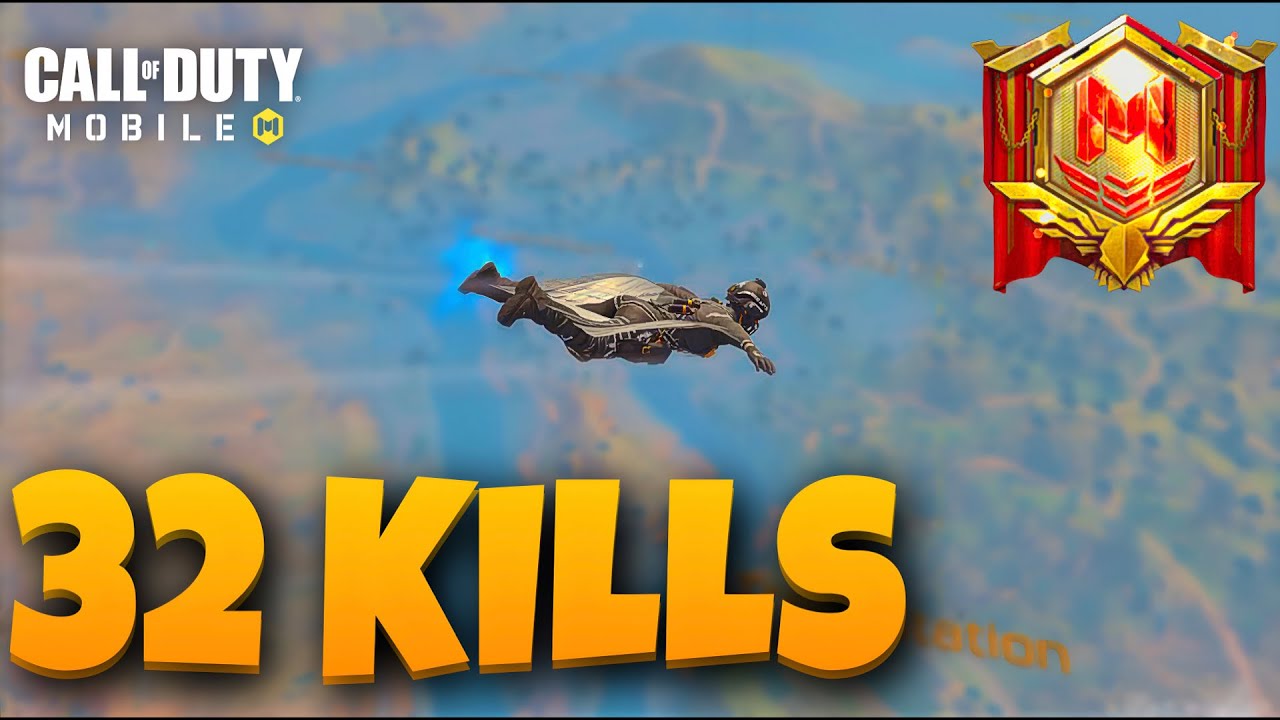 SOLO VS SQUAD 32 KILLS LEGENDARY RANK BLACKOUT GAMEPLAY