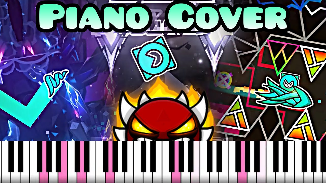 Geometry Dash Piano Cover Playlist | Extreme Demon Edition [4K]