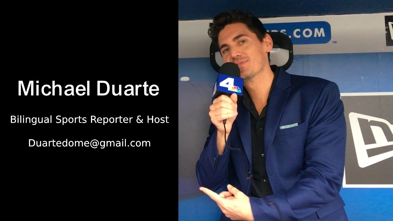 Michael Duarte Bilingual Sports Reporter & Host Reel (Fall 2023)