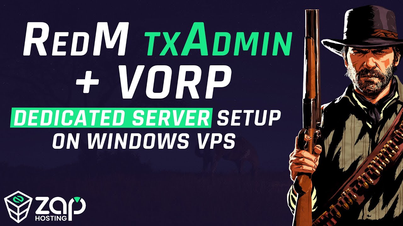 How to Setup a RedM txAdmin + VORP Dedicated Server on Windows VPS! | 2025