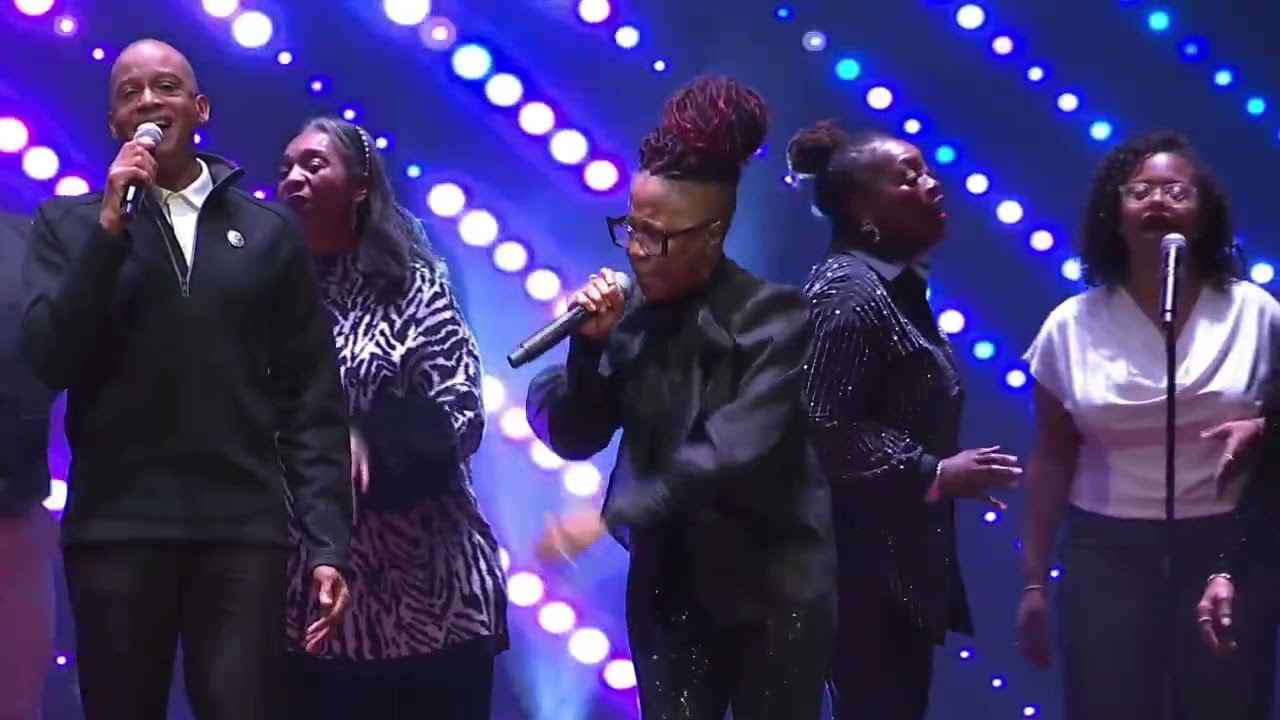 Word of Faith Love Center's Choir singing 
