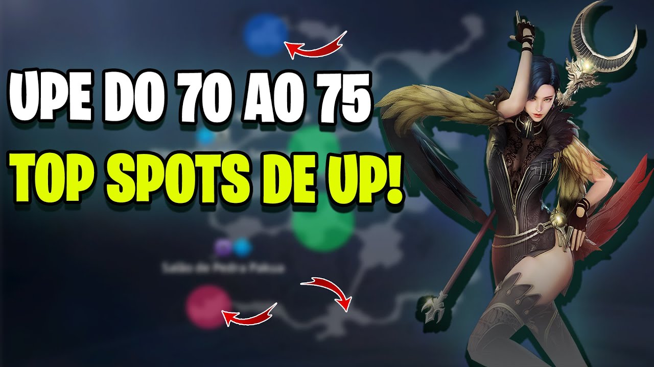 ONDE E COMO UPAR DO NIVEL 70 PRO 75 RÁPIDO! MIR4