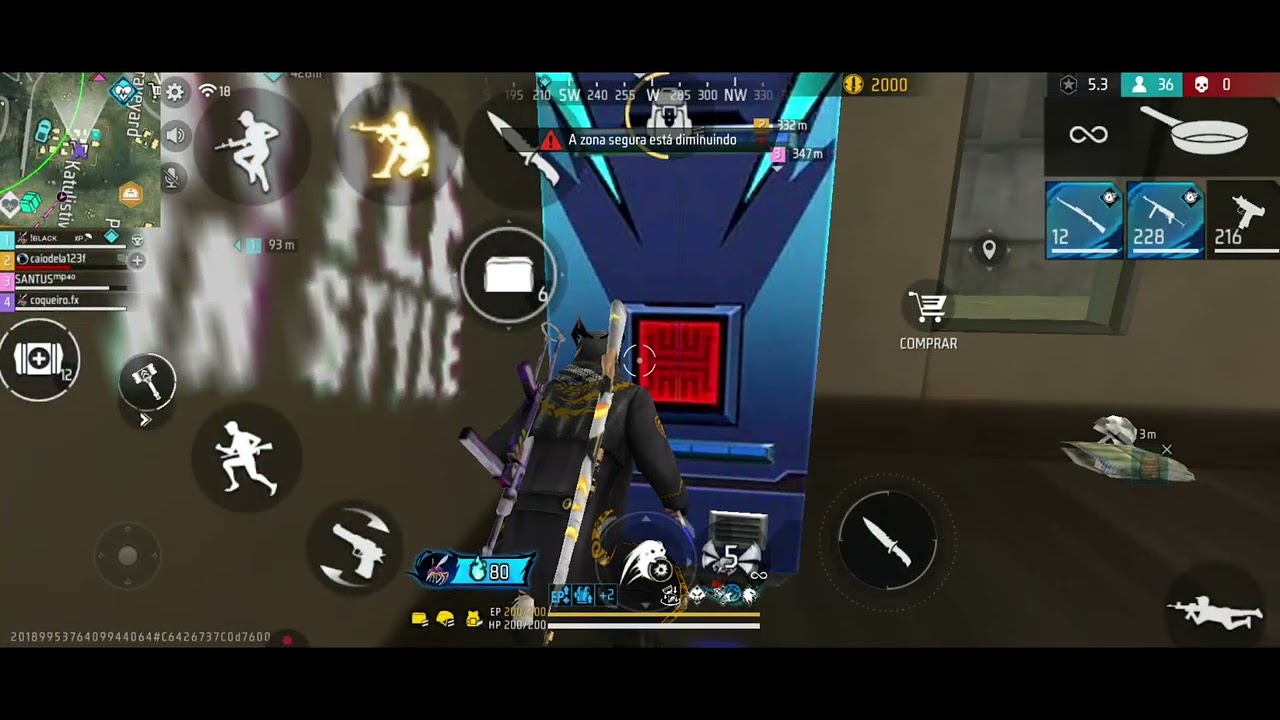 JOGANDO FREE FIRE ATÉ SER O JOGADOR MAIS COMPLETO 