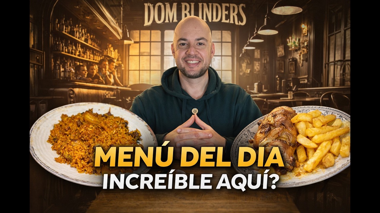 Una hamburguesería con menú del día por 10€… no me lo esperaba