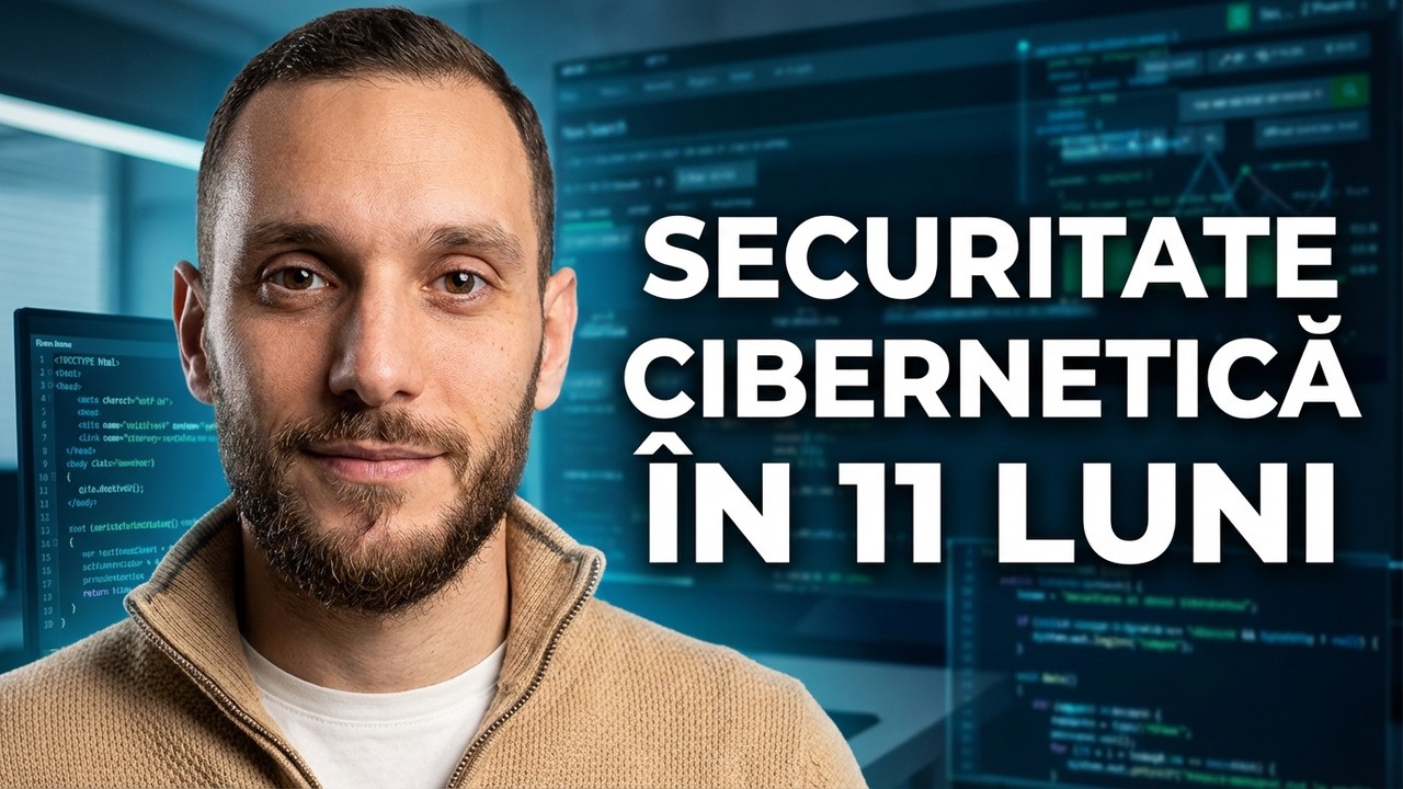 Romanul din Strainatate care s-a specializat pe Securitate Cibernetica in 11 luni