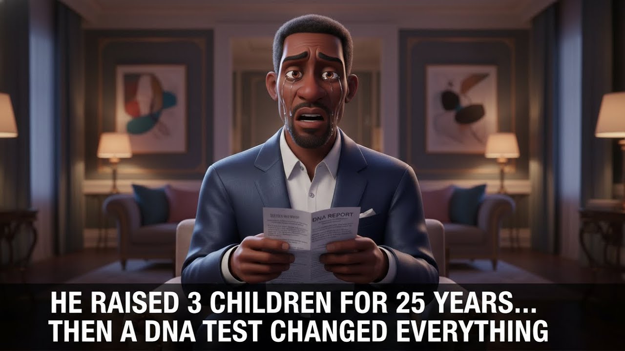 He Raised 3 Children for 25 Years… Then a DNA Test Changed Everything #storytelling #africanstories 