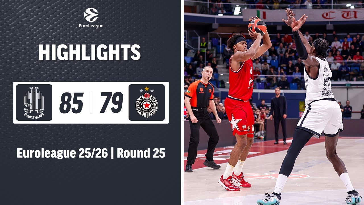 Olimpia Milano - Partizan Extended Highlights