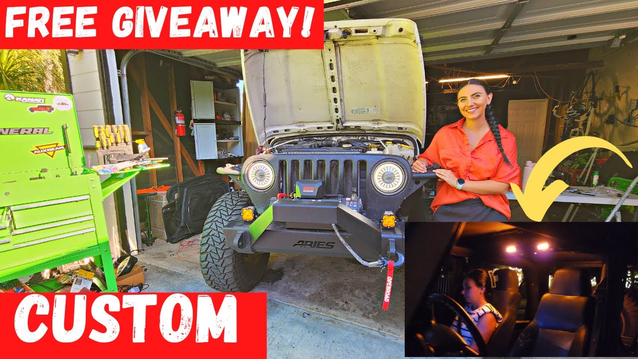 Episode 22:Every Jeep needs these Exterior and Interior Ambient Lights + Switch Panel + Spot Lights