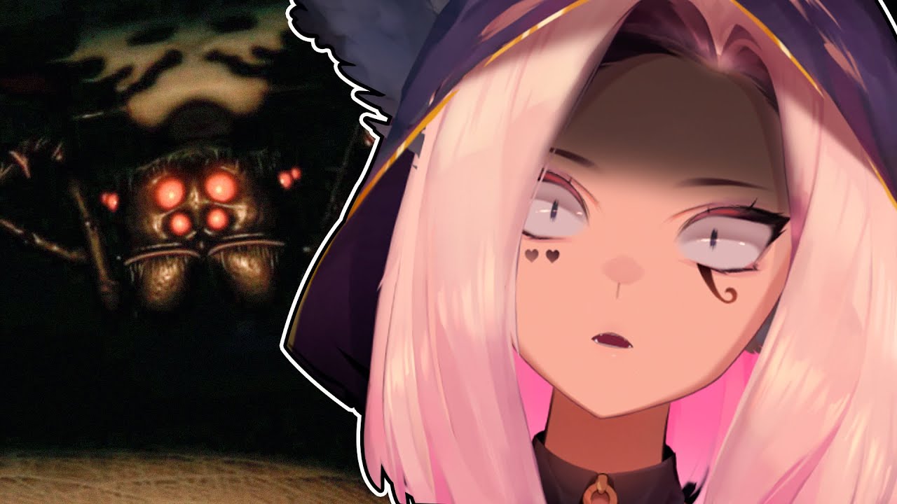 ARACHNOPHOBIC VTUBER PLAYING GROUNDED!