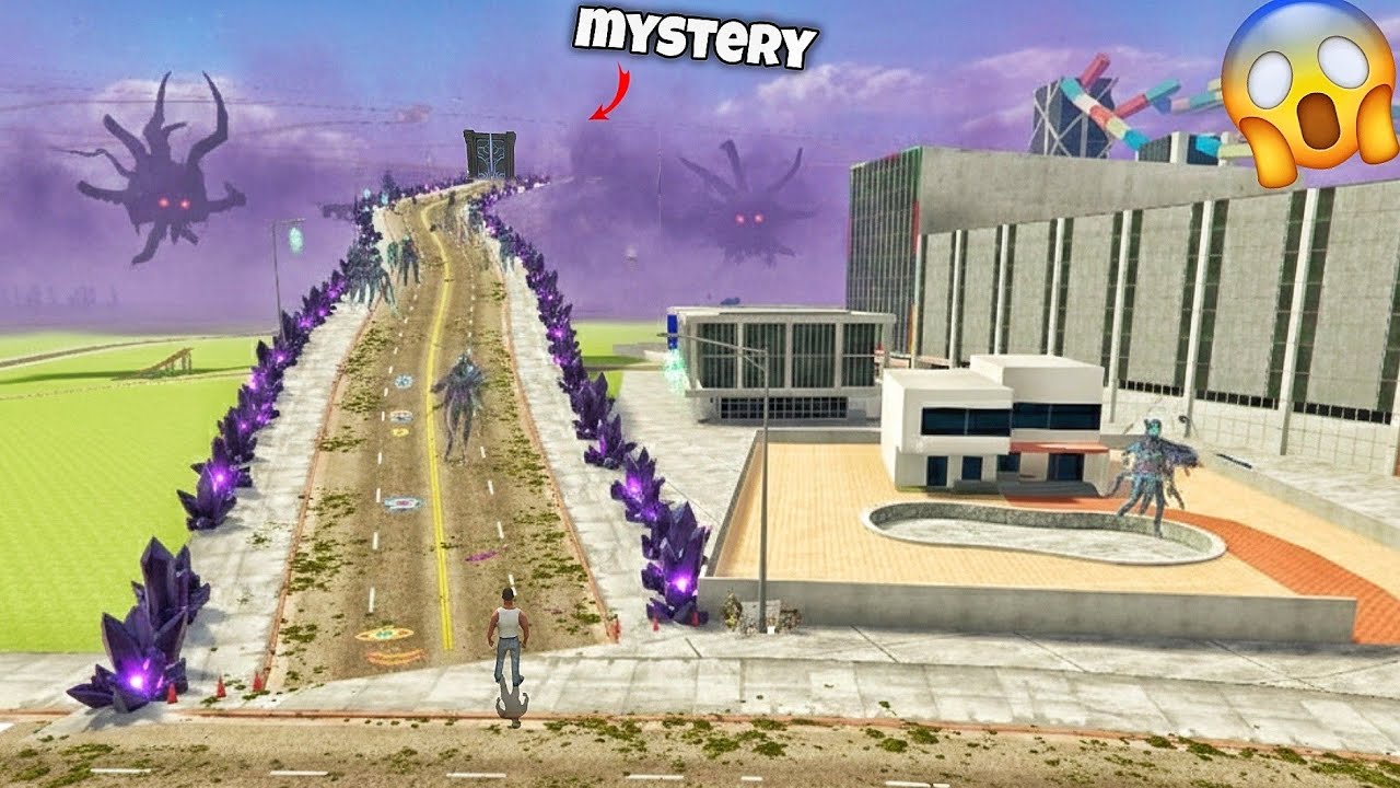 Franklin House Ke Side Me Franklin Ko Mili Secret Mysterious Road?..😱 in Indian bike driving 3D