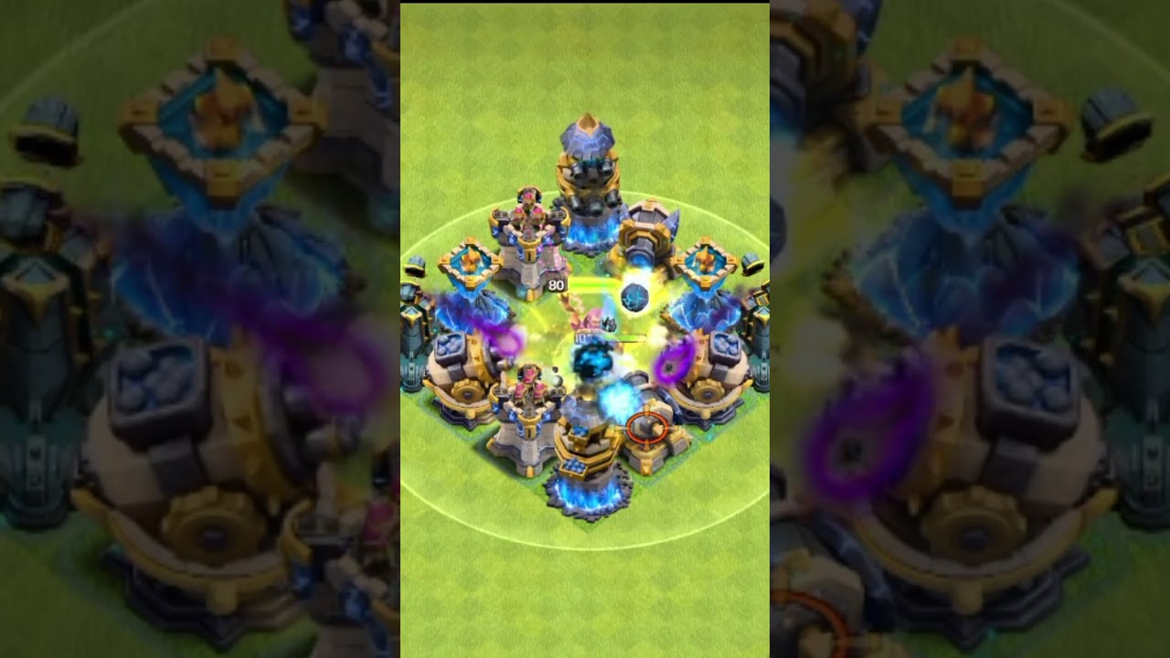 Deadliest Defence formation in coc history. Which hero can survive. 