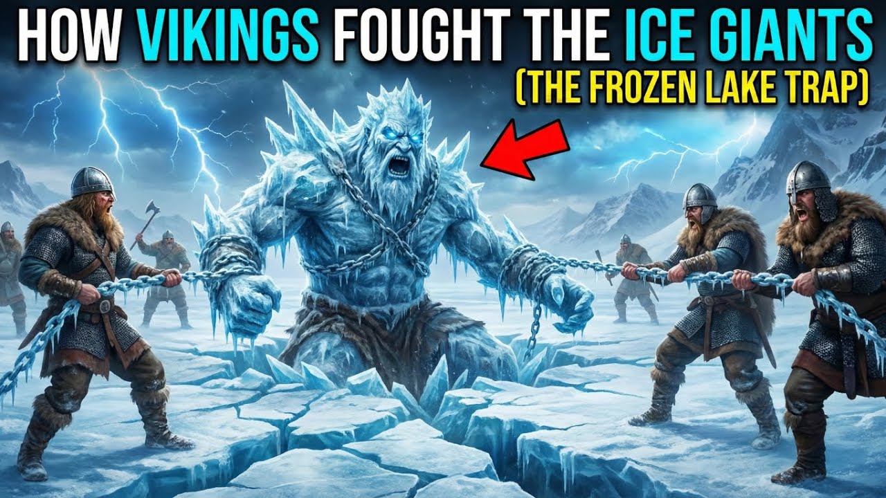How Vikings Fought The Ice Giants (The Frozen Lake Trap)