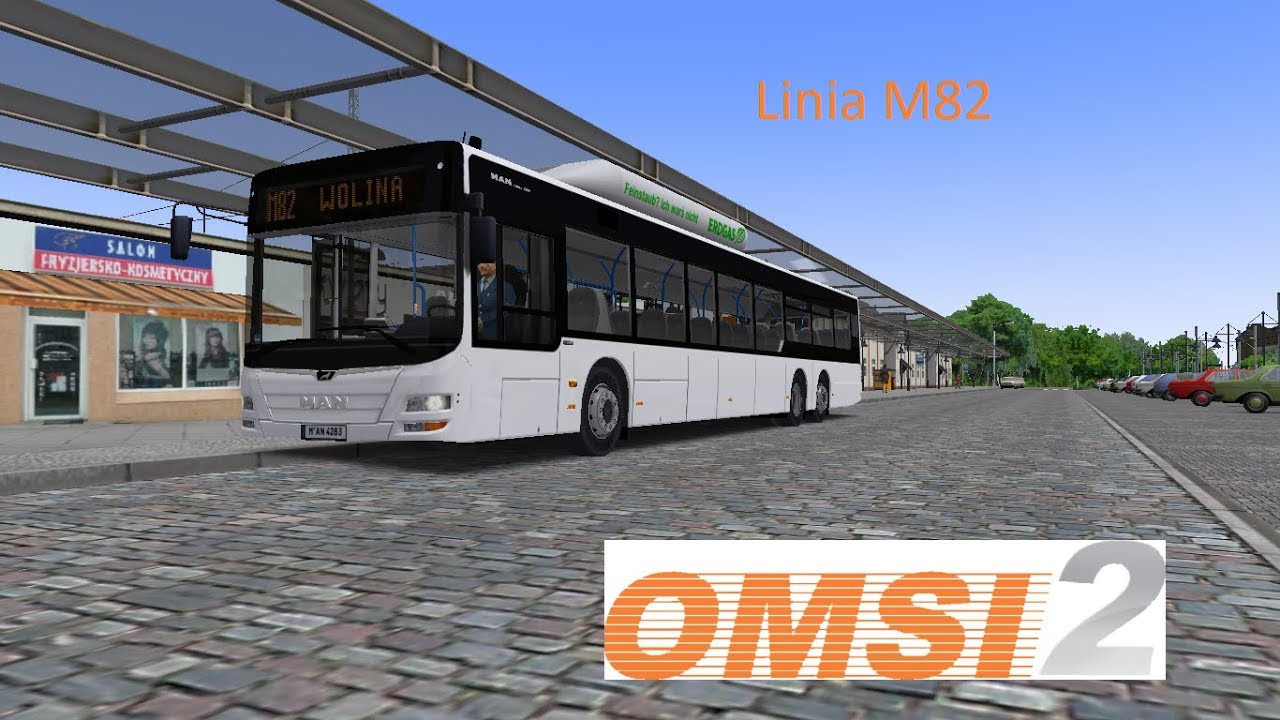 OMSI 2 Pobarowo Linia M82 MAN Lion's City  ÜLL A25 CNG