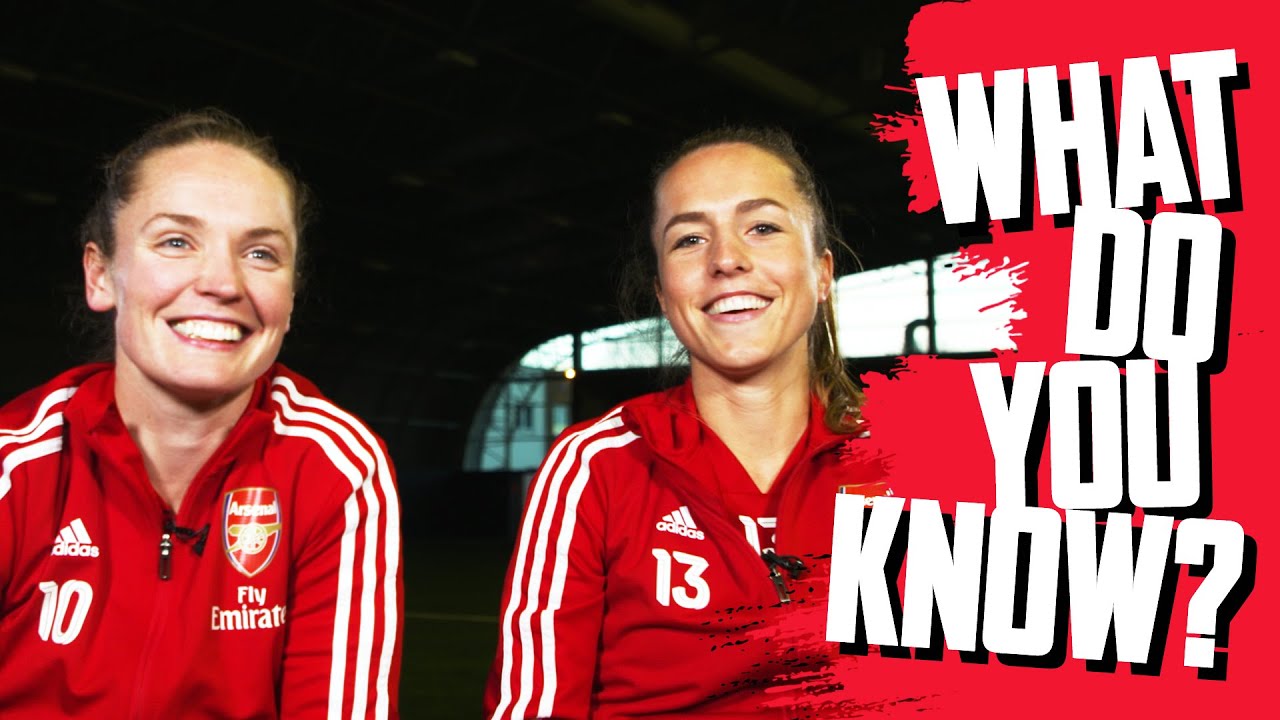 NAME 2018/19 ARSENAL GOALSCORERS | Kim Little vs Lia Walti | What Do You Know?