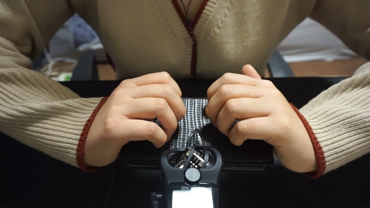 가죽 터치,탭핑,스크래칭 ASMR | Leathers Touching Tapping Scratching | 皮の音 빠른태핑