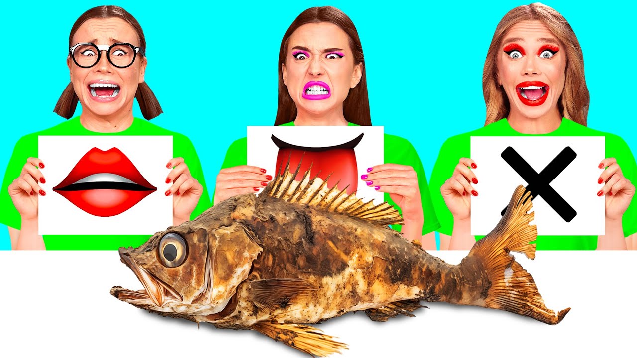 Ugryź, Poliż Lub Zostaw Wyzwanie | Kreatywne Hacki Żywieniowe od BaRaDa Challenge