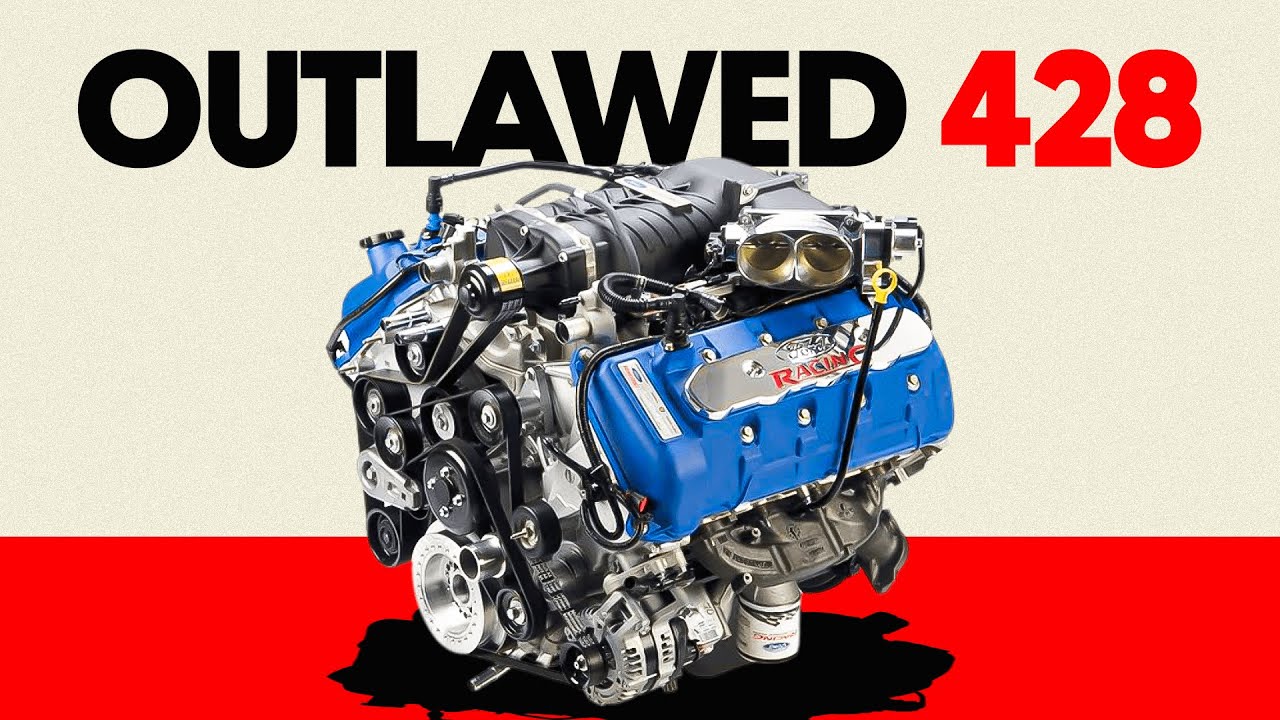 Шокирующая правда о запрещенном реактивном двигателе Ford 428 Cobra!