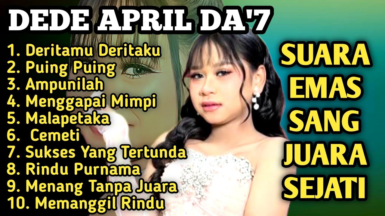 Suara Emas Anak Ajaib Yang Sedang Viral | Album Terbaru Dede April da7 | Full Album Tanpa iklan | AI