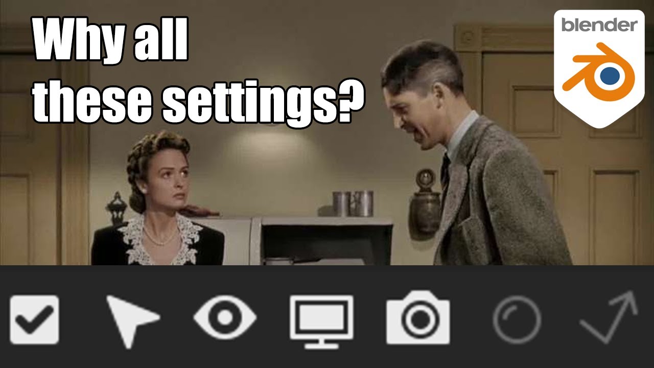 Optimization in Blender: Visibility Settings