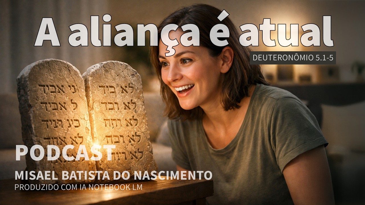 A aliança é atual: Deuteronômio 5.1-5
