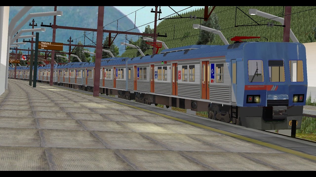 [CPTM] Linha A Marrom - Série 1700 | Brás × Vila Clarice [OpenBVE]