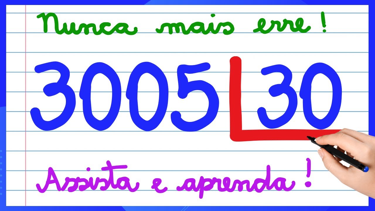 É AQUI QUE VOCÊ ERRA !! APRENDA COMO FAZER UMA DIVISÃO AGORA! AULA PARA INICIANTES!