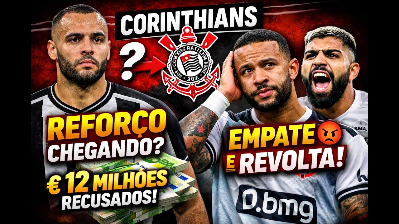 🚨🚨 ARTHUR CABRAL NO TIMÃO?? | ANDRE PODE IR PRO BENFICA | EMPATE AMARGO 🚨🚨
