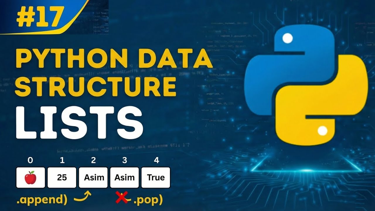 Stop Using Single Variables! Master Python Lists (Step-by-Step)