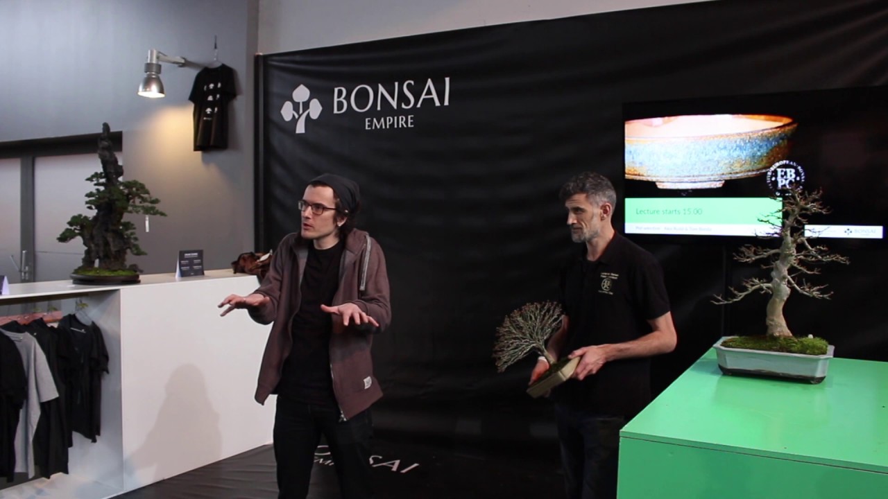 Selecting a Bonsai pot, by Tom Benda and Alex Rudd