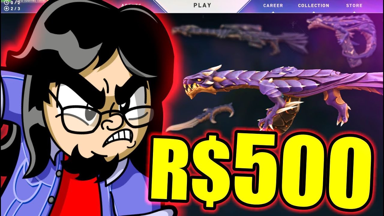 Skins de Valorant por 500 Reais - Odiador