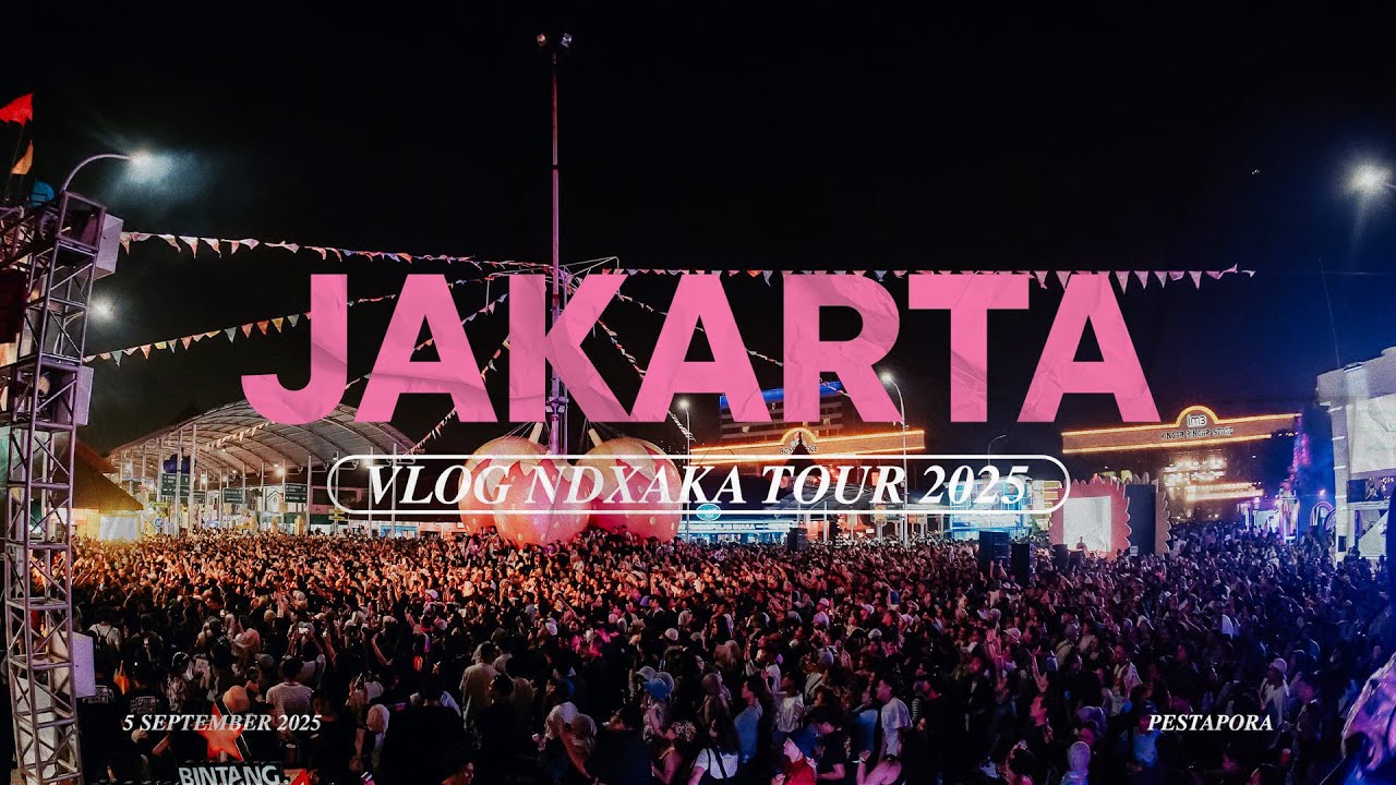 VLOG PESTAPORA 2025 JAKARTA - NDX AKA TOUR 2025