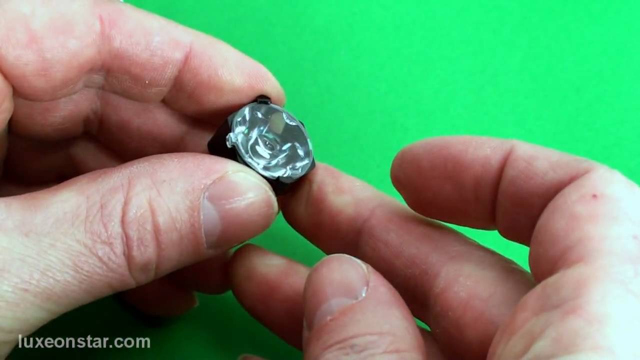 Using A Carclo 20mm Lens & Holder With A Rebel Star LED