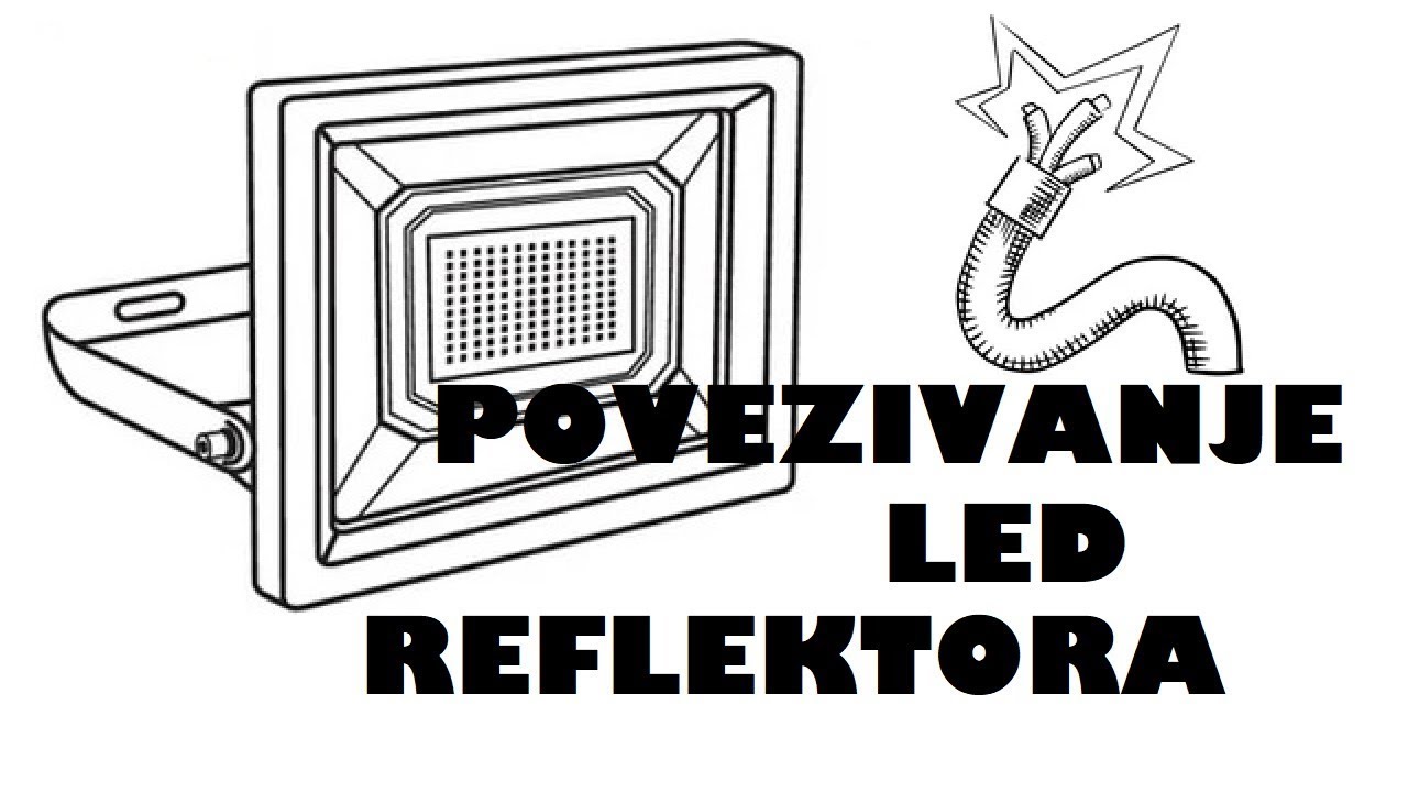 Povezivanje spoljnog LED reflektora (reup)