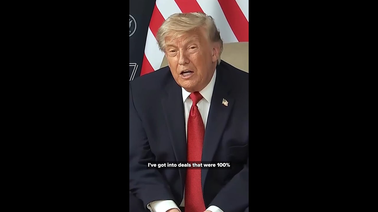 Президент Трамп обсуждает ядерную сделку с Ираном и другие заключенные им в прошлом соглашения.