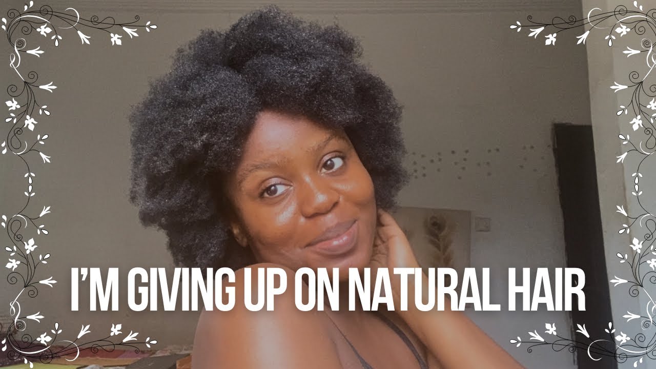 I’M SAYING GOODBYE TO MY AFRO NATURAL HAIR 🥲